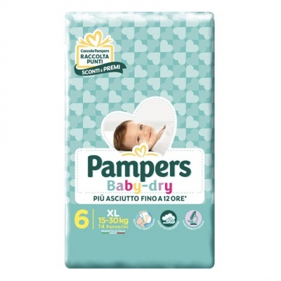 PAMPERS PANN. BABY DRY 6MIS. 13PZ. PROMO