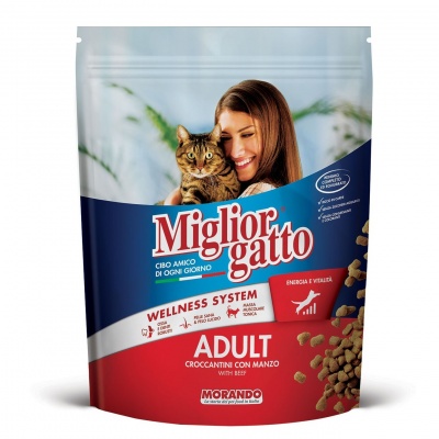 MIGLIORGATTO CROCC. 400GR. MANZO