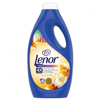 LENOR LAV.LIQ. GEL 1750ML. 35LAV. GOLD ORCHID PROMO