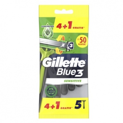 GILLETTE BLUE III SENSITIVE 6PZ.BUSTA