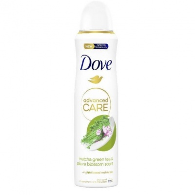 DOVE DEO SPRAY 150ML. ADVANCED TE MATCHA E FIORI SAKURA PROMO