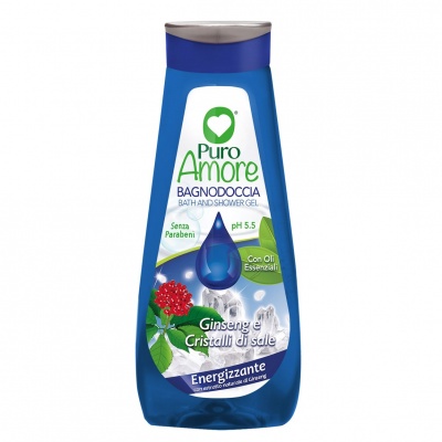 PURO AMORE BAGNO 750ML. GINSENG