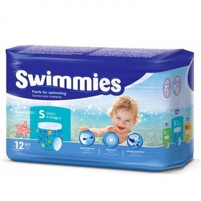 SWIMMIES PANNOLINI PER IL MARE S X12