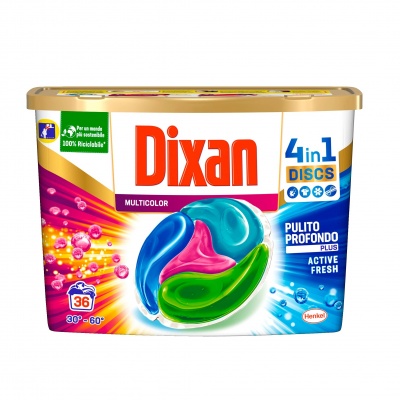 DIXAN DISCS 36PZ. 4IN1 COLOR PROMO