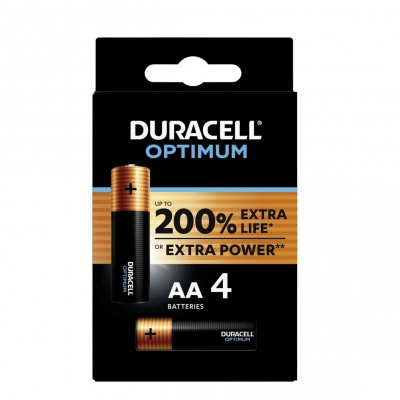 DURACELL OPTIMUM STILO AA 4PZ.