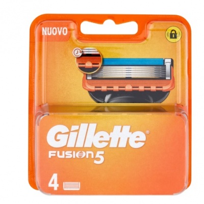 GILLETTE FUSION 5 RIC. 4PZ.