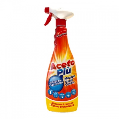 ACETO PIU  MOUSSE SCIOGLICALCA 700 SPRAY