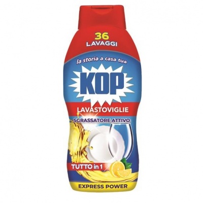 KOP GEL LAVATOVIGLIE 720ML. ATTIVO