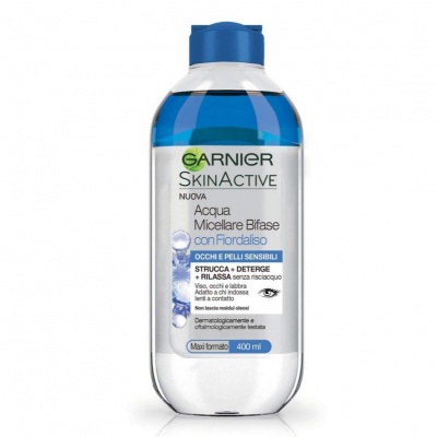 GARNIER ACQUA MICELLARE 400ML. BIFASE FIORDA