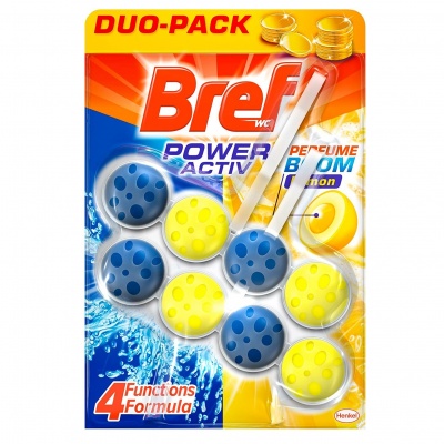 BREF WC POWER ACTIVE 50GR. 2PZ.LEMON