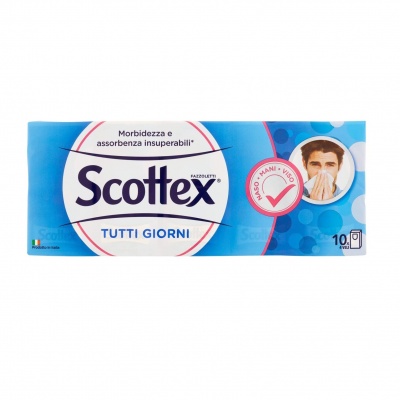 SCOTTEX FAZZOLETTI 10PZ.