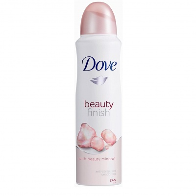 DOVE DEO SPRAY 150ML. BEAUTY FINISH PROMO