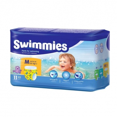 SWIMMIES PANNOLINI PER IL MARE M X11